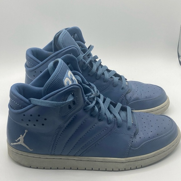 Jordan1 Flight4 size 11 Sneakers Ocean Fog Blue - Picture 2 of 10